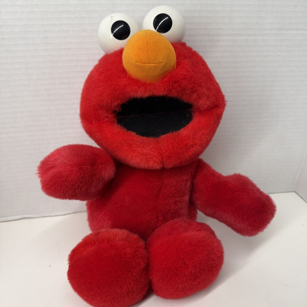 Vintage 1995 Tickle Me Elmo Sesame Street - Original Tyco Plush Toy Doll - WORKS